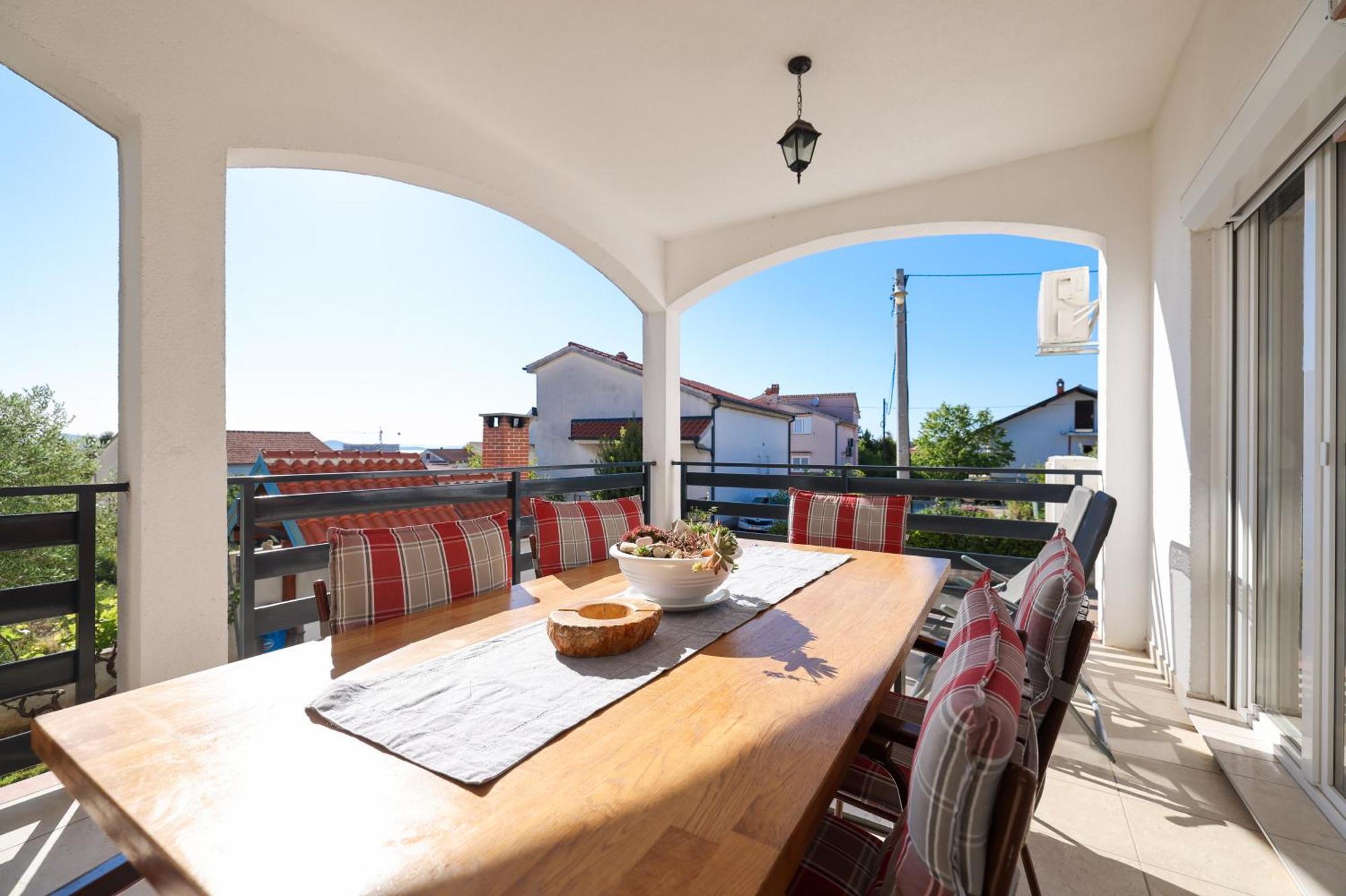 Apartment Pantalon, Big Terrace And Free Parking Zadar Eksteriør bilde