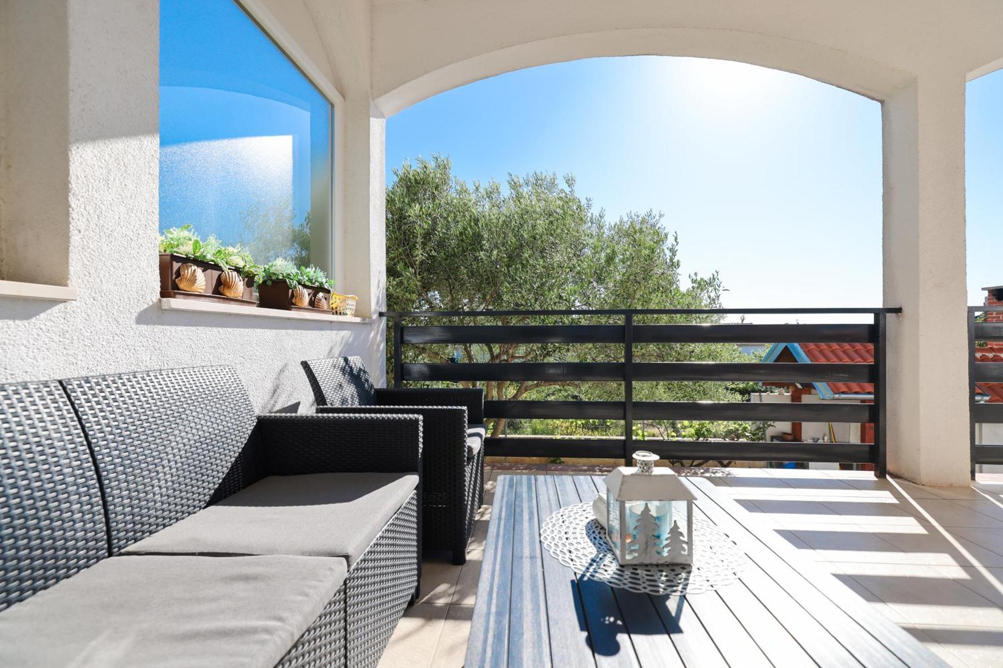 Apartment Pantalon, Big Terrace And Free Parking Zadar Eksteriør bilde